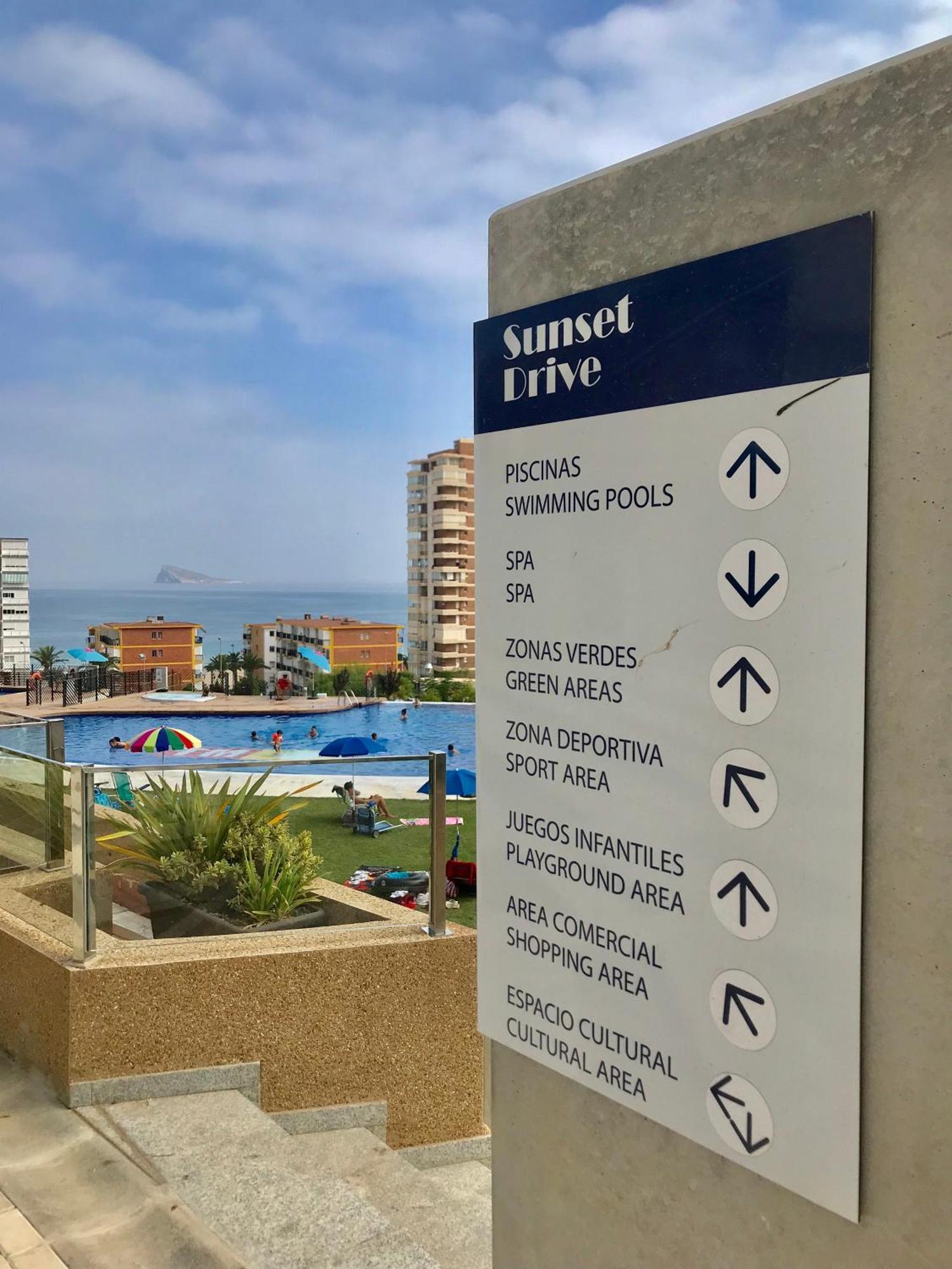 شقة Sunset Drive Vistas Magicas بينايدورم المظهر الخارجي الصورة
