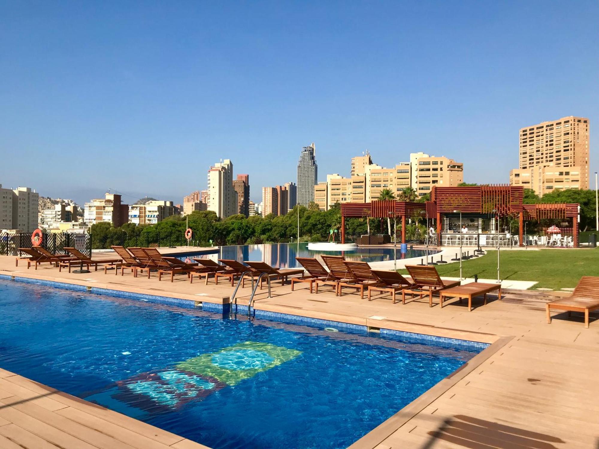 شقة Sunset Drive Vistas Magicas بينايدورم المظهر الخارجي الصورة