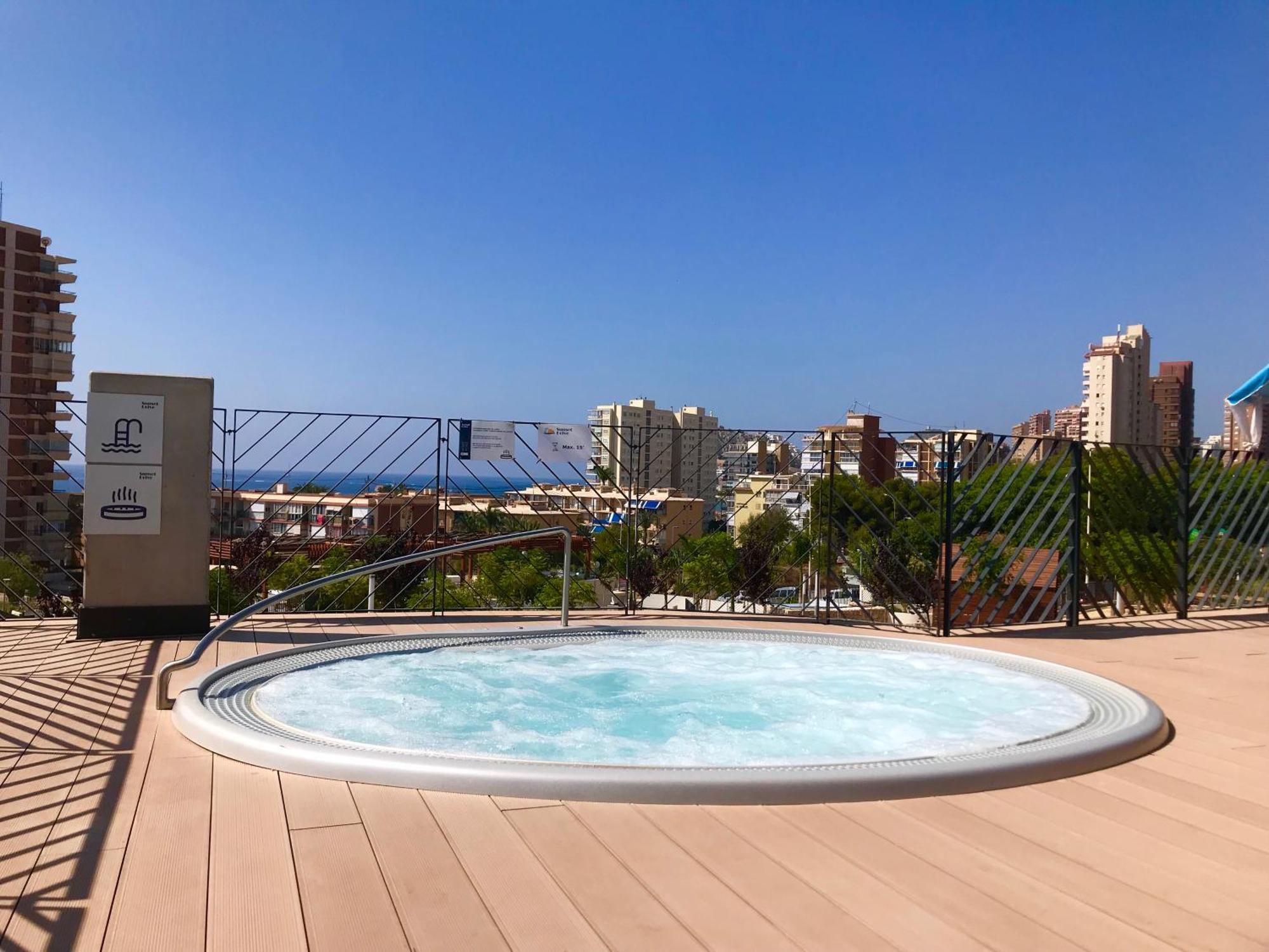 شقة Sunset Drive Vistas Magicas بينايدورم المظهر الخارجي الصورة